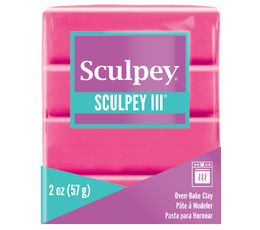 Sculpey III Polimer Kil 1142 Candy Pink (Candy Pembe) - Sculpey