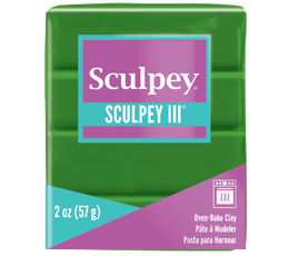 Sculpey III Polimer Kil 322 Leaf Green (Yaprak Yeşili) - Sculpey