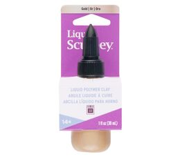 Sculpey Liquid Sıvı Polimer Kil 30 ml. Altın - 2