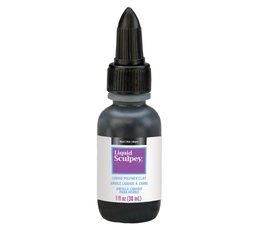 Sculpey Liquid Sıvı Polimer Kil 30 ml. Siyah - Sculpey