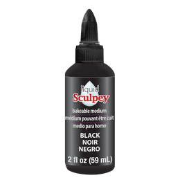 Sculpey Liquid Sıvı Polimer Kil 59 ml. Siyah - Sculpey