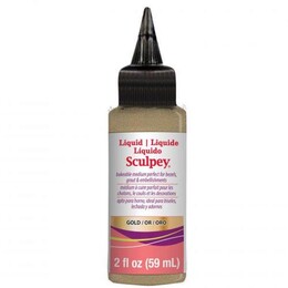 Sculpey Liquid Sıvı Polimer Kil 59 ml. Altın - Sculpey