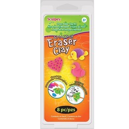 Sculpey Polimer Kil Amazing Eraser Clay Silgi Yapım Seti 8 Parça - Sculpey