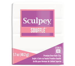 Sculpey Souffle Polimer Kil 48 gr. Beyaz (Igloo) - Sculpey
