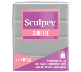 Sculpey Souffle Polimer Kil 48 gr. Concrete Grey - Sculpey