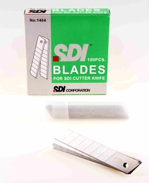 SDI Geniş Maket Bıçağı Yedeği 18 mm 100'lü Paket - Sdi