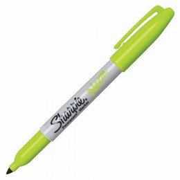 Sharpie Neon Permanent Marker Kalem Fine Uç FOSFORLU YEŞİL - Sharpie