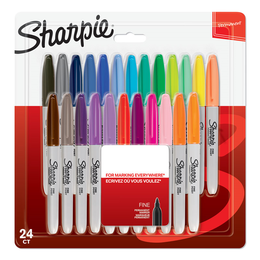 Sharpie Permanent Marker Kalem Seti Fine Uç 24 Renk - Sharpie