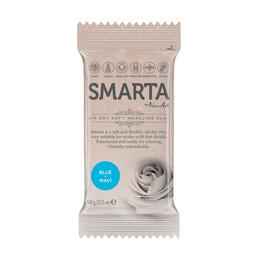 Smarta Havayla Kuruyan Modelleme Hamuru 100 gr. MAVİ - 1