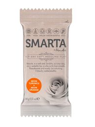 Smarta Havayla Kuruyan Modelleme Hamuru 100 gr. NEON TURUNCU - 1