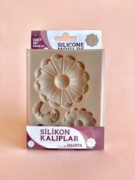 Smarta Silicone Moulds Silikon Epoksi ve Polimer Kil Kalıbı DAISY SET - Smarta