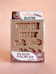 Smarta Silicone Moulds Silikon Epoksi ve Polimer Kil Kalıbı KITCHEN TAG - Smarta
