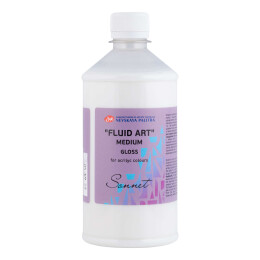 St. Petersburg Sonnet Fluid Art Medium Gloss Parlak Fluid Medyum 500 ml. - St. Petersburg