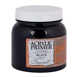 St. Petersburg Sonnet Gesso 220 ml. Black (Siyah) - St. Petersburg