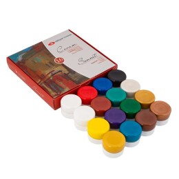 St. Petersburg Sonnet Guaj Boya Seti 16 Renk x 20 ml. - 1