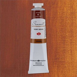 St. Petersburg Sonnet Yağlı Boya 46 ml. 406 Burnt Sienna - St. Petersburg