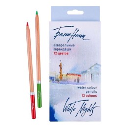 St. Petersburg White Nights Aquarell Sulu Boya Kalemi Seti 12 Renk - St. Petersburg
