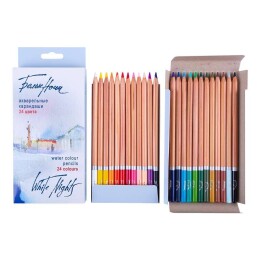 St. Petersburg White Nights Aquarell Sulu Boya Kalemi Seti 24 Renk - 2