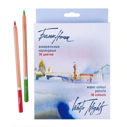St. Petersburg White Nights Aquarell Sulu Boya Kalemi Seti 36 Renk - St. Petersburg