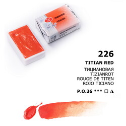 St. Petersburg White Nights Tam Tablet Sulu Boya 226 Titian Red - St. Petersburg