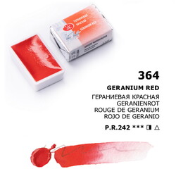 St. Petersburg White Nights Tam Tablet Sulu Boya 364 Geranium Red - St. Petersburg