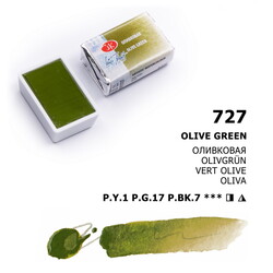 St. Petersburg White Nights Tam Tablet Sulu Boya 727 Olive Green - St. Petersburg