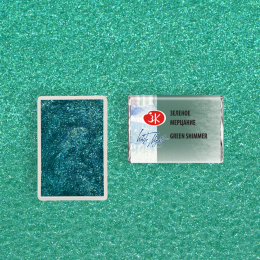 St. Petersburg White Nights Tam Tablet Sulu Boya 985 Green Shimmer - 2
