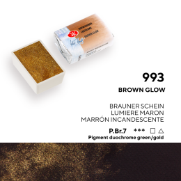 St. Petersburg White Nights Tam Tablet Sulu Boya 993 Brown Glow - 1