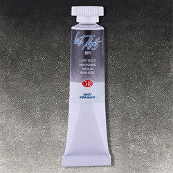 St. Petersburg White Nights Tüp Sulu Boya 10 ml. 801 Lamp Black - St. Petersburg