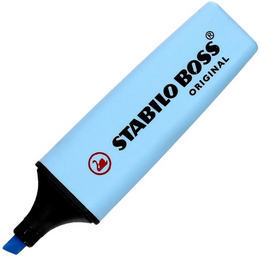 Stabilo Boss Original Fosforlu İşaretleme Kalemi PASTEL ESİNTİLİ MAVİ - Stabilo