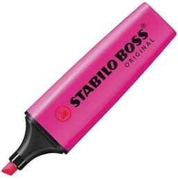 Stabilo Boss Original Fosforlu İşaretleme Kalemi PEMBE - Stabilo