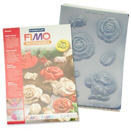 Staedtler Fimo Clay Mould Polimer Kil Şekillendirme Kalıbı ROSES - 1