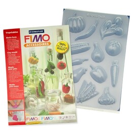 Staedtler Fimo Clay Mould Polimer Kil Şekillendirme Kalıbı VEGETABLES - 1
