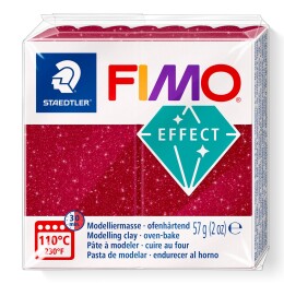 Staedtler Fimo Effect Polimer Kil 202 Galaxy Red - Staedtler