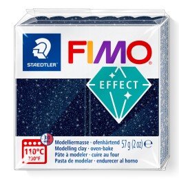 Staedtler Fimo Effect Polimer Kil 352 Galaxy Blue - Staedtler
