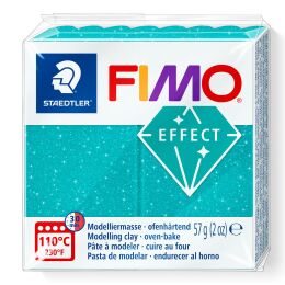 Staedtler Fimo Effect Polimer Kil 392 Galaxy Turquoise - 1