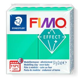 Staedtler Fimo Effect Polimer Kil 504 Green (Transparan) - 1
