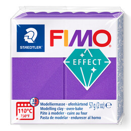 Staedtler Fimo Effect Polimer Kil T61 Metallic Lilac - Staedtler
