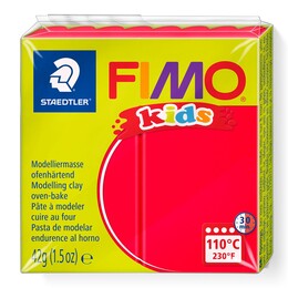 Staedtler Fimo Kids Yumuşak Polimer Kil 2 Red - Staedtler