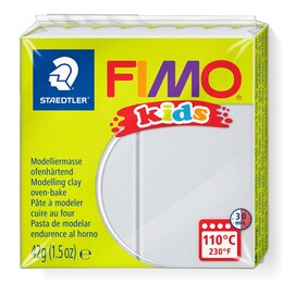 Staedtler Fimo Kids Yumuşak Polimer Kil 80 Açık Gri - Staedtler