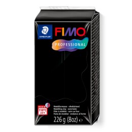 Staedtler Fimo Professional Polimer Kil 226 gr. 9 Siyah - Staedtler