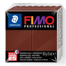 Staedtler Fimo Professional Polimer Kil 85 gr. 77 Çikolata - Staedtler
