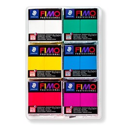 Staedtler Fimo Professional Polimer Kil Seti 6 Renk x 85 gr. True Colours - 2