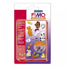 Staedtler Fimo Push Mould Esnek Silikon Polimer Kil Kalıbı EVCİL HAYVANLAR - 1