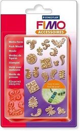 Staedtler Fimo Push Mould Esnek Silikon Polimer Kil Kalıbı SÜSLER - 1