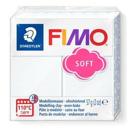 Staedtler Fimo Soft Polimer Kil 0 White - 1