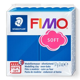Staedtler Fimo Soft Polimer Kil 37 Pacific Blue - Staedtler