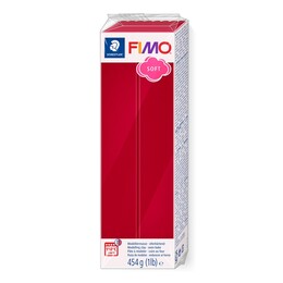 Staedtler Fimo Soft Polimer Kil 454 gr. 26 Vişne Kırmızı - Staedtler