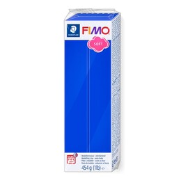 Staedtler Fimo Soft Polimer Kil 454 gr. 33 Parlak Mavi - Staedtler