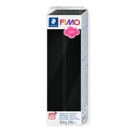 Staedtler Fimo Soft Polimer Kil 454 gr. 9 Siyah - Staedtler
